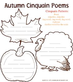 an autumn writing paper with leaves and a turkey