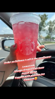 Starbucks secret menu drink Menu Drink, Passion Tea