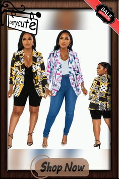 Printed Long Sleeve Blazer Jacket Long Sleeve Blazers, 1 Million, Blazer Jacket, Blazer, Long Sleeve