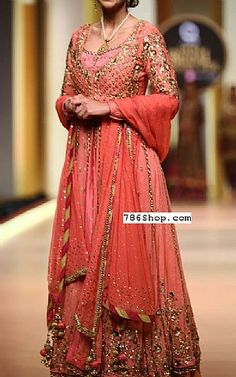 Peach Crinkle Chiffon Suit | Buy Pakistani Fashion Dresses and Clothing Online in USA, UK Floor-length Chiffon Set For Party, Anarkali Chiffon Sets For Formal Occasions, Elegant Formal Dresses For Festivals, Evening Chiffon Dress With Dupatta, Chiffon Evening Dress With Dupatta, Chiffon Wedding Dress For Festivals, Formal Chiffon Set With Dupatta, Anarkali Chiffon Party Sets, Formal Dresses With Dupatta For Festivals