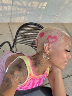 Shaved Head Designs, Shaved Hair Designs, Short Sassy Hair, Bald Hair, Hair Scissors, Shaved Head, Short Natural Hair Styles, Shaved Hair