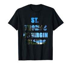 PRICES MAY VARY. Perfect Souvenir T-Shirt for those looking to take a St. Thomas Beach Summer Vacation Getaway Trip. Lightweight, Classic fit, Double-needle sleeve and bottom hem St Thomas Beaches, Beach Tee, St Thomas, Beach Summer, Summer Vacation, Branded T Shirts, Summer Beach, Take A, Top Styles