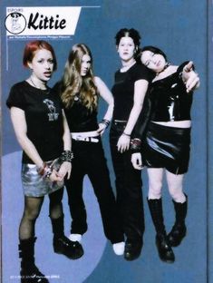 Kittie Band, 90s Grunge Hair, Riot Grrrl, Black Outfits, Estilo Punk, Grunge Goth, Mall Goth, Lovely Clothes