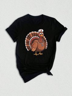 Celebrate the spirit of Thanksgiving with our delightful Thanksgiving Nurse Shirt, designed specifically for the dedicated healthcare professional. This humorous and cute t-shirt features a charming turkey graphic, making it the perfect gift for nurses who embody gratitude and care. Ideal for fall festivities, this shirt combines comfort and style, ensuring that nurses can express their appreciation while enjoying the season. Whether for a nursing school student or a seasoned nurse, this shirt is a thoughtful addition to any wardrobe, blending festive cheer with a touch of humor. Celebrate Thanksgiving with this hilarious and cute nurse shirt! Perfect as a gift for your favorite nurse, it combines fall vibes with a fun turkey design. Whether they're working on the holiday or just enjoying Thanksgiving Shirts Nurse, Nursing School Student, Thanksgiving Shirts For Women, Nursing School Shirts, Fall Festivities, Turkey Shirts, Cute Nurse, Turkey Design, Halloween Nurse