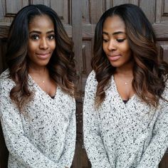 Ombre Hair Color for Black Women (29) Natural African American Hairstyles, Brown Ombre Hair, Weave Hair, American Hairstyles, Ombré Hair, Ombre Hair Color, African American Hairstyles, Hair Sale, African Hairstyles