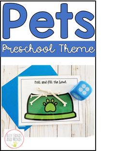 this is an image of pets preschool theme