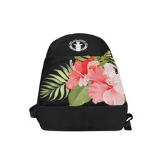 With a classic look that never goes out of style, durable construction, and details for all-day carrying comfort, this CNMI backpack is a must-have. This design features the CNMI seal with pink hibiscus flowers and the text, "Hafa Adai" across the top. All on a solid black background. Features Made of 1200D high-grade, waterproof nylon One main zip compartment with two inner pockets and one front pocket Padded back panel and adjustable shoulder straps for ultra comfort and stability Black stitch lines on the surface of backpacks Double zipper design Shipping Please note: Every bag is printed on demand just for you and takes an average of 7 business days to handcraft before we ship it out. We offer TWO different shipping options: Standard and Express $5.99 Standard Shipping: 7-15 business d Black Standard Backpack For Summer, Black Summer Backpack, Black Summer Standard Backpack, Back To School Vacation Backpack, Summer Travel Softback Backpack, Vacation Backpack With Adjustable Strap, Hafa Adai, Black Stitch, Solid Black Background