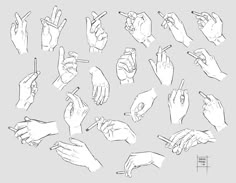 Ear Art, Hands Holding, Hand Sketch, Poses References