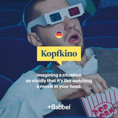 "Kopfkino" – the original way of saying "shouldn't have Googled that!" 😨 The Original