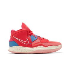 Basketball Shoes Siren Red/Dutch Blue/Coconut Milk/Barely Green Size M 9.5 / W 11 Style Dm0856-600 Nike Pink Basketball Shoes With Translucent Outsole, Pink Nike Sneakers With Red Sole, Nike Pink Sneakers With Red Sole, Red Sporty Basketball Shoes With Translucent Outsole, Red Lace-up Running Shoes With Translucent Outsole, Casual Pink Basketball Shoes With Red Sole, Pink High-top Basketball Shoes With Red Sole, Nike Red Running Shoes With Abzorb Midsole, Red Lace-up Sneakers With Removable Insole