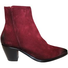 Jo Ghost Ruby 2348-682 1/2 G Western Ankle Boot | Nefer Berdo` C.Nero Z (Bordeaux) Western Burgundy Boots With Round Toe, Burgundy Plain Toe Boots With Leather Sole, Red Slip-on Boots With Leather Sole, Western Burgundy Leather Boots, Red Western Mid-calf Boots For Winter, Western Ankle Boots, Black Polish, Suede Booties, Soft Suede