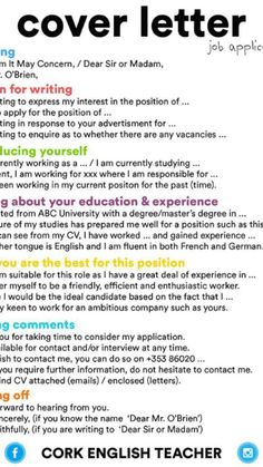 the cover letter for an english teacher's book, which is written in different languages