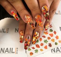 Nailart Autumn, French Pedicure, Nails Autumn, Unghie Nail Art, November Nails, Fall Gel Nails, Fall Nail Art Designs, Nagel Tips