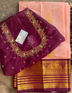 Saree Blouse Thread Work Designs, Simple Thread Work Designs For Blouses, Maggam Work Blouse Designs Latest Simple Thread Work, Thread Work Blouse Designs Latest, Thread Maggam Work Blouses, Simple Aari Thread Work Blouse Design, Only Thread Work Blouse Designs, Thread Work Designs, Thread Work Blouse Designs