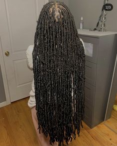 Faux Locs Hairstyles, Long Box Braids, Girls Hairstyles Braids, Locs Hairstyles, Baddie Hairstyles, Box Braids Hairstyles, Faux Locs, Braids For Black Hair