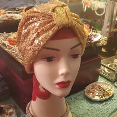 This Glittery Turban Is Perfect For Everyday! Add Some Pizazz To Your Next Ensemble With This Fun Peice!New Without Tags Mens Fedora Hat, Boat Hair, Usa Embroidery, Dior Hat, Bucket Hat Summer, Louis Vuitton Hat, Christmas Beanie, Black Cowgirl, Summer Straw Hat