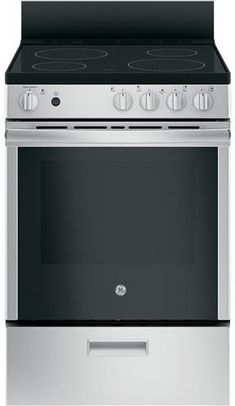 an oven with the door open and two burners on each side, in stainless steel