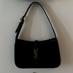 Black Ysl Purse Only Wore A Couple Times, No Scrapes Or Anything As Brand New. Ysl Crossbody Bag Black Tassel, Ysl Purse, Saint Laurent Bags, Yves Saint Laurent Bags, Bags Black, Couple Time, Yves Saint Laurent, A Couple, Saint Laurent