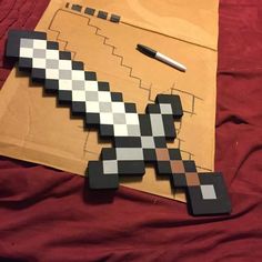 Minecraft Room Decor, Minecraft Diy, Minecraft Decoration, Minecraft Room, Minecraft Birthday Party