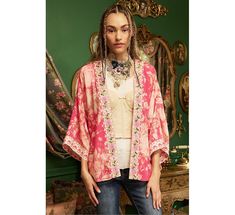 Embrace the essence of spring and summer with the Fairy Rose kimono, a piece that artfully combines the beauty of rose prints with the sparkle of sequin floral embroidery. This kimono is a testament to effortless elegance, perfect for enhancing any outfit with its floral charm and detailed craftsmanship. From Aratta. Fairy Rose, Rose Prints, The Fairy, Effortless Elegance, Rose Print, Sweater Fashion, Floral Embroidery, Sweaters & Cardigans, The Beauty