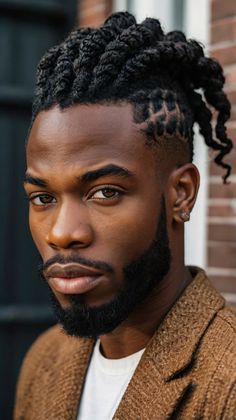 Exploring 40 Trendsetting Black Men’s Hairstyle Ideas: Fades Twists and Natural Looks Hairstyle Black