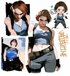 Jill Valentine, Manga Anime One Piece, Drawing Reference Poses, Design Reference, Pretty Art, Game Character