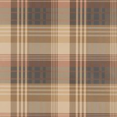 an image of a plaid pattern in brown and beige