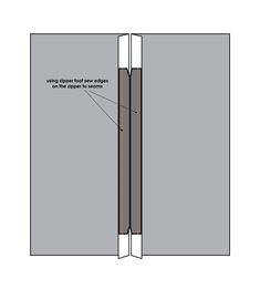 an image of a section of a wall with two sections labeled in red and white