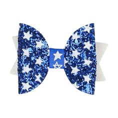 Independence Day Party Children's Hair Accessories American Flag Five Pointed Star Bow Hairpin Features: Independence Day Theme:Fourth of July hair bows clips are designed red,blue and white colors, chassic American flag ,creat strong festive atmosphere. Guarantee: If you have any question, feel to contact us. We're grateful for the opportunity to learn from your experience, it will be used to improve our products and services! :USA Flag hair pins are made of and metal clips,grip your hair firml Independence Day Theme, Mini Hair Bows, Independence Day Party, Patriotic Party, Ribbon Hair Bows, Five Pointed Star, Creative Hairstyles, Butterfly Hair, Day Party