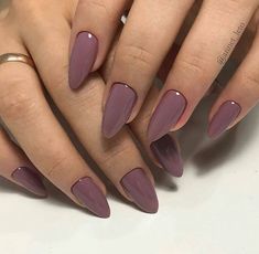 Mauve Nails, Dipped Nails, Dream Nails, Chic Nails, Short Acrylic Nails, Purple Nails, Cute Acrylic Nails, Perfect Nails, Nude Nails