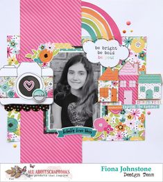 All About Scrapbooks Australia: Be Bright, Be Bold with Simple Stories Oh Happy Da... Scrapbooks Design, Picture Scrapbook, Simple Stories Scrapbooking, Friends Scrapbook, Happy Colours, Friend Scrapbook, Project Life Scrapbook, Scrapbook Layout Sketches