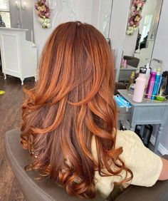 Light Brown And Red Hair Balayage, Copper Red Hair Curly, Ginger Spice Hair Color, Hair Colors For Fall, Red Hair Colors, Red Copper Hair Color, Hair 2022, Natural Red Hair