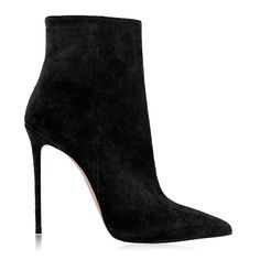 Identità Stivaletti SEKI SCAMOSCIATO NERO Pointed Toe Boots, Pump Sandals, Lace Boots, Shoe Game, Black Ankle Boots, Stiletto Heel, Black Heels, Black Suede, Black Boots