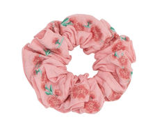 Embroidered Hibiscus, Pink Scrunchie, Linen Embroidery, Pool Accessories, Buy Buy, Buy Buy Baby, Baltic Sea, Hibiscus Flowers, Capsule Collection