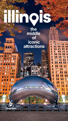 the cover of illinois's magazine, titled the middle of economic attractions