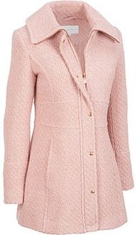 I have this coat and loveeee it!! MY Jessica Simpson Braided Wool Coat in pink Pastel Pink Coat, Pink Coats, Mode Mantel, Girls Winter Dresses, Iranian Women Fashion, Autumn Clothes, Pink Coat, Printable Coupons, Wool Blend Coat