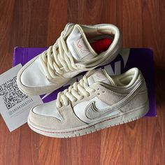 Product Info Shoe: Nike Sb Dunk Low City Of Love Light Bone Size: 6.5 Men/8 Women Color: Coconut Milk/Light Bone/Phantom/University Red/Sail Sku: Fz5654-100 100% Authentic New Shoes Including Original Everything *Slightly Damaged Box* Shipping - Shipping Is Free & Fast! This Item Is Shipped Through Usps Priority Mail. - Orders Are Shipped Within 1-2 Business Days After Payment. - Please Confirm Your Address And That The Size Of The Item You Chose Is Correct. I Cannot Change The Address After Pur Nike Sb Shoes, City Of Love, Nike Sb Dunk Low, Sb Dunk Low, Nike Sb Dunks Low, Shoe Nike, Nike Sb Dunk, Shoe Inspo, Love Light