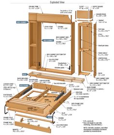 the plans for a bed frame and headboard are shown in this diagram, with instructions to