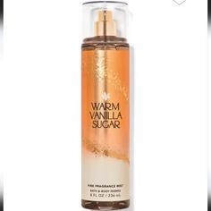 Sample Of Warm Vanilla Sugar From Bath And Body Works 5ml Smells Super Good, Just Have A Lot Of It Open To Offers Can Possibly Sell Whole Bottle Message With Any Questions :) Warm Vanilla Sugar, Bath & Body Works, Vanilla Perfume, Bath And Body Works Perfume, Fine Fragrance Mist, Vanilla Sugar, Fragrance Design, Body Mist, Fragrance Mist