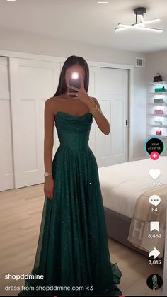 One Shoulder Prom Dress, Pretty Dresses, Trendy Outfits, Prom, Prom Dresses, Dresses