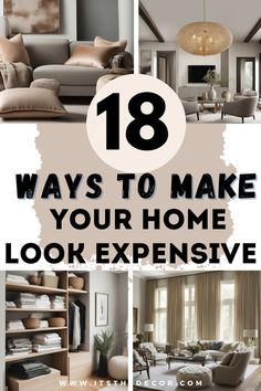 Affordable House Decorating Ideas, First Time Home Buyer Decor Living Rooms Interior Design, Fancy Home Decor Ideas, Modern Rental Apartment, Classic Elegant Home Decor, How To Elevate Your Home Decor, Modern Home Decor On A Budget, Home Decor Luxury Elegant, Tips On Decorating Your Home