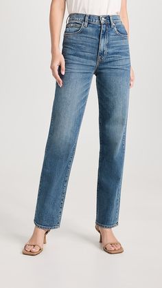 SLVRLAKE London Jean | Shopbop Slvrlake Jeans, Slvrlake Denim, Foggy City, Women Fall Tops, Levis Outfit, Levis Ribcage, Jeans Fabric, Tops Fall, Rib Cage