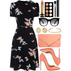 Untitled #4374 by natalyasidunova on Polyvore featuring Christian Louboutin, Dorothy Perkins, Magdalena Frackowiak, Ileana Makri, Alexander McQueen, NYX, Gucci, Chanel and MAC Cosmetics Spring Work, Elegante Casual, Dress Spring, Looks Chic, Fashion Spring, Professional Outfits, Work Attire, Spring 2017, Polyvore Outfits