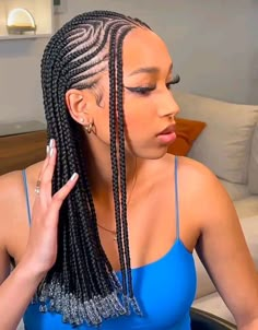 Latest Hair Braids, Cornrows Natural Hair, Cornrows Braids For Black Women, African Hair Braiding Styles