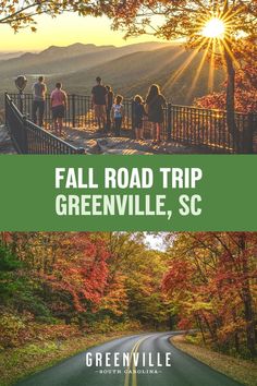 fall road trip greenville, sc