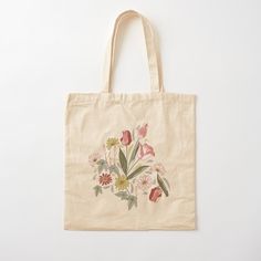 100% cotton reusable shopping carry bag with digital print on one side. Celebrate Spring, Summer Solstice, Midsummer Festival in a Garden full of Tulips, Daisy and foamflowers. Embroidered Spring Tote Bag, Spring Embroidered Tote Shoulder Bag, Midsummer Festival, Spring Floral Embroidered Tote Bag, Spring Floral Canvas Shopping Bag, Garden Tote Bag, Linen Tote Bag, Summer Solstice, Cotton Tote Bag