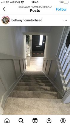 the stairs in this house have been cleaned and are not going to be taken off