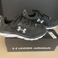 New! Women Under Armour Ua Charged Assert 9 Wide (D) Running Shoes. Size 8 Wide. Awesome Shoes!!! Casual Under Armour Lace-up Running Shoes, Casual Under Armour Lace-up Walking Shoes, Casual Lace-up Running Shoes By Under Armour, Under Armour Cushioned Walking Shoes With Round Toe, Under Armour Cushioned Round Toe Walking Shoes, Under Armour Walking Shoes With Cushioned Footbed, Casual Under Armour Low-top Walking Shoes, Casual Low-top Under Armour Walking Shoes, Under Armour Synthetic Walking Shoes With Round Toe