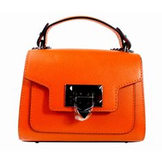 Maily Orange Italian Handmade Leather Tote Bag, Stylish And Functional Purse Size: 5.5w X 7h X 4d (13 X 18x 10.16cm) Eco Vegetable Dyed Calfskin Zip Pocket Entirely Handmade In Italy From Italian Leather The “Top Handle” Bag Is One Of Their Signature Pieces, And It Is Crafted From Italian Palmelado Leather, A Type Of Leather That Is Highly Prized For Its Durability, Unique Texture, And Resistance To Scratches And Scuffs. The Bag Features A Classic Top-Handle Design, With A Sturdy Handle That All Luxury Orange Bags With Silver-tone Hardware, Classic Orange Evening Bag, Orange Leather Shoulder Bag With Top Carry Handle, Trendy Orange Leather Satchel, Formal Orange Crossbody Shoulder Bag, Chic Orange Formal Satchel, Elegant Orange Satchel, Chic Orange Evening Satchel, Formal Orange Shoulder Satchel