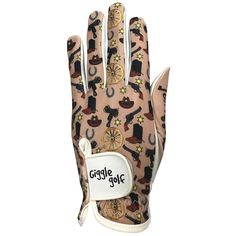 western women's golf glove Western Pattern, Wagon Wheels, Western Brown, Western Women, Golf Gloves, Wagon Wheel, Golfers, Ladies Golf